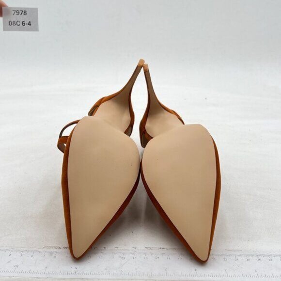 FSJ Women Fashion Pointed Toe Stiletto High Heel Strappy Cutout Dress Sandals - Picture 7 of 8